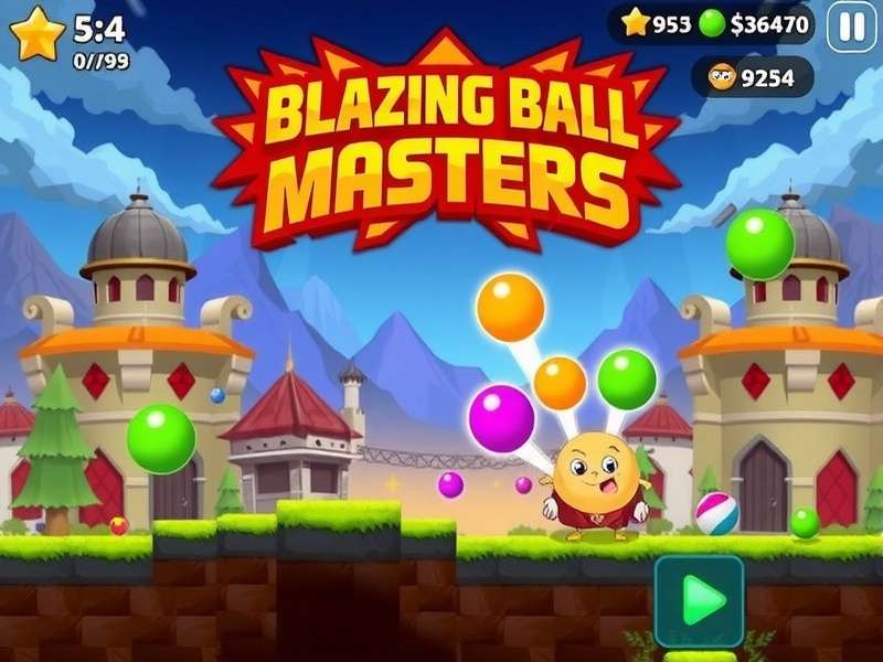 Blazing Ball Masters Gameplay Screenshot